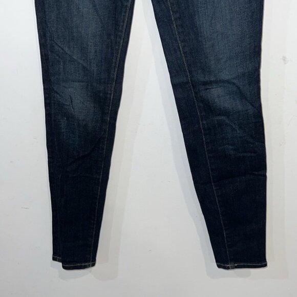 Frame Le Skinny de Jeanne Dark Wash Blue Jeans size 24 - Picture 4 of 11